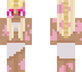 strawberry cow as a girl