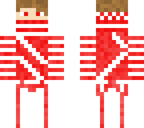 white and red (red zone robin