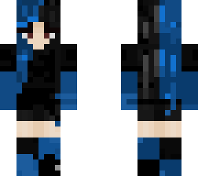 blue girl