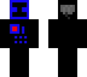 computer (black and blue)