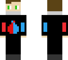 half red half blue gamer! (effects)
