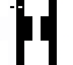 half white half black