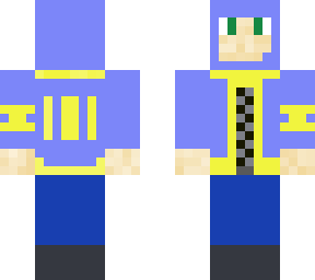 modern vault dweller (with hood)