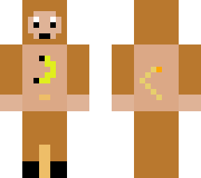 monkey with banana