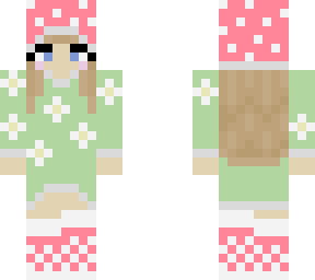 mushrooms & daisies :d