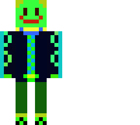 neon suit man