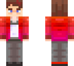 orange-pink fade jacket