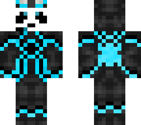 panda araa azul