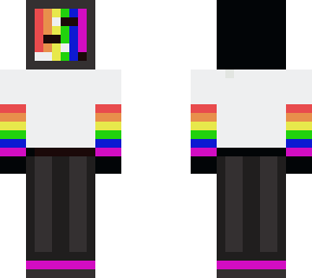 rainbow tv head