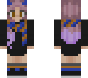 ravenclaw girl purple hair