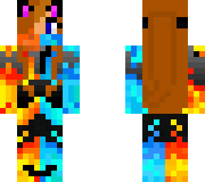 this skin is made for my sister this is fire water girl
