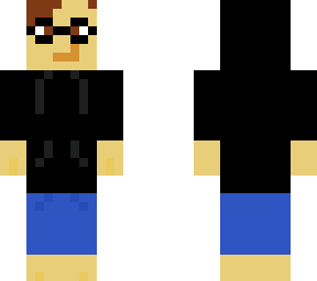 a teenager with glasses