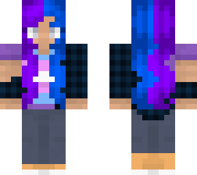 blue flannel