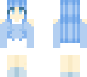 blue girl