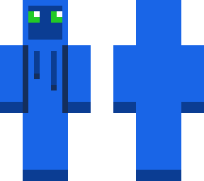 blue man