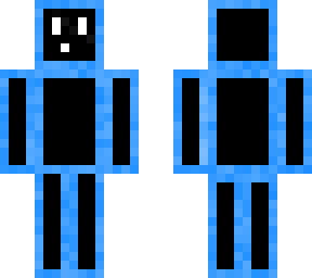 blue outline