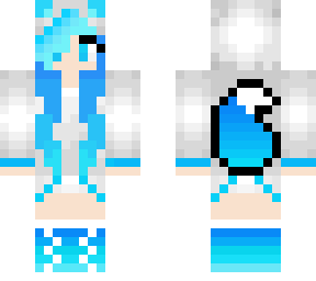 blue wolf girl