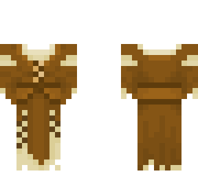 brown medieval dress