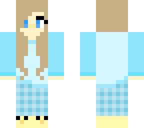 cute blue pjs