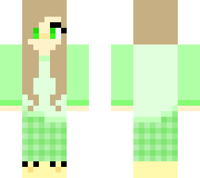 cute green pjs