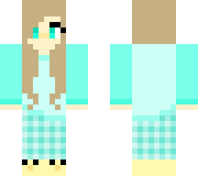 cute teal pjs