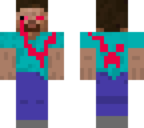 did he transform into the red herobrine