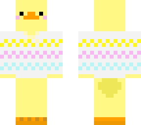 duck wearing an easter jumper