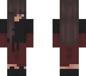 echo - black & red girl edit