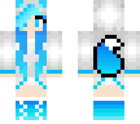 fixed blue wolf girl