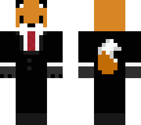 fox in a suit