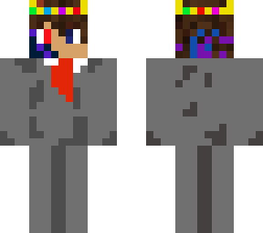 glich man in a suit