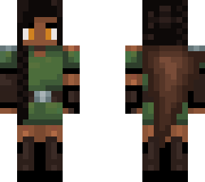 oaken wood elf woman