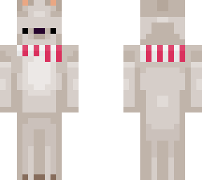 polar bear with a scarf