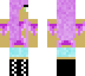 purple cotton candy(purple girl)