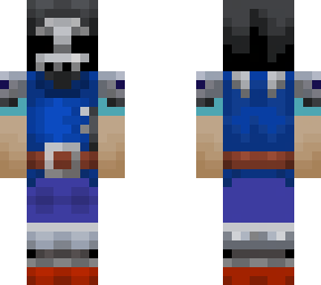 steve in ghostly armor