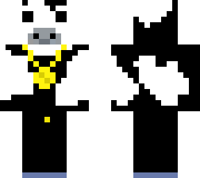 the black and white cow has yoined the cowgang