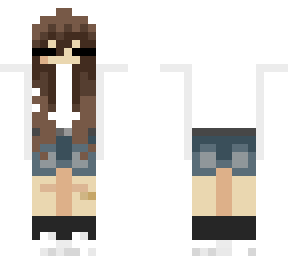 white cute girl outfit