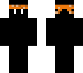 black person with orange bandana