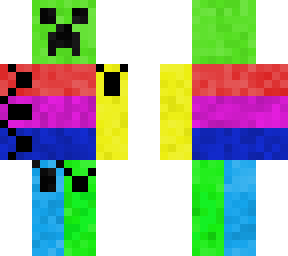 creeper rainbow