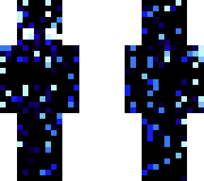 electric-blue black person