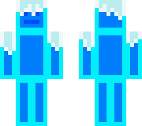 frozen man
