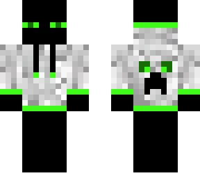 grass enderman in jacket