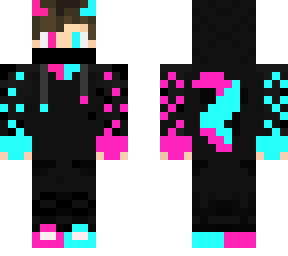 pink and cyan demon wolf (specials demon wolf effects)