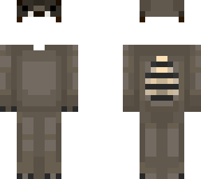 racoon onesie base