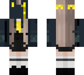 yellow rabbit mask:d