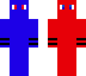 bad skin or a split personality