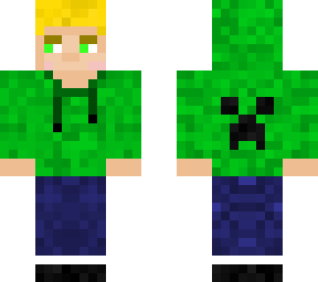 blond minecraft fanboy