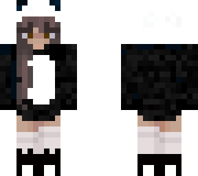 brown eyed panda girl