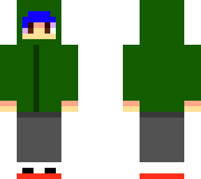 my new minecraft skin (finally)