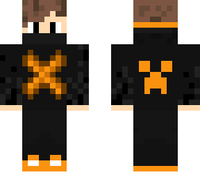 orange ninja boy
